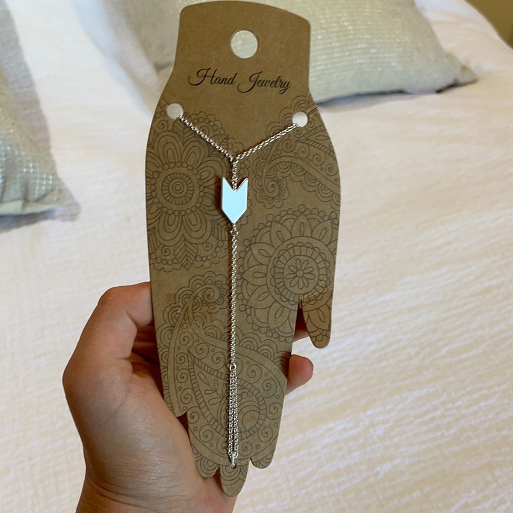 Silver Hand Chain